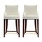 Manhattan Comfort Shubert Counter Stool in Ivory - Set of 2 2-CS016-IV - alternate 5